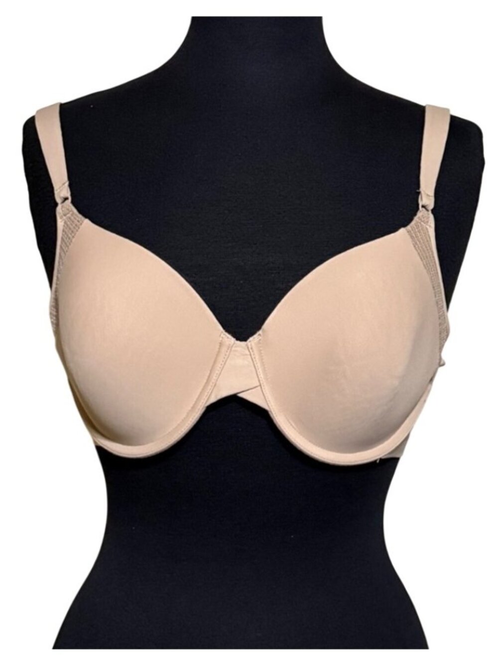 SimplyPerfect Warner's Light Beige Underwire T-shirt Bra Women's Size 36B (EUC)